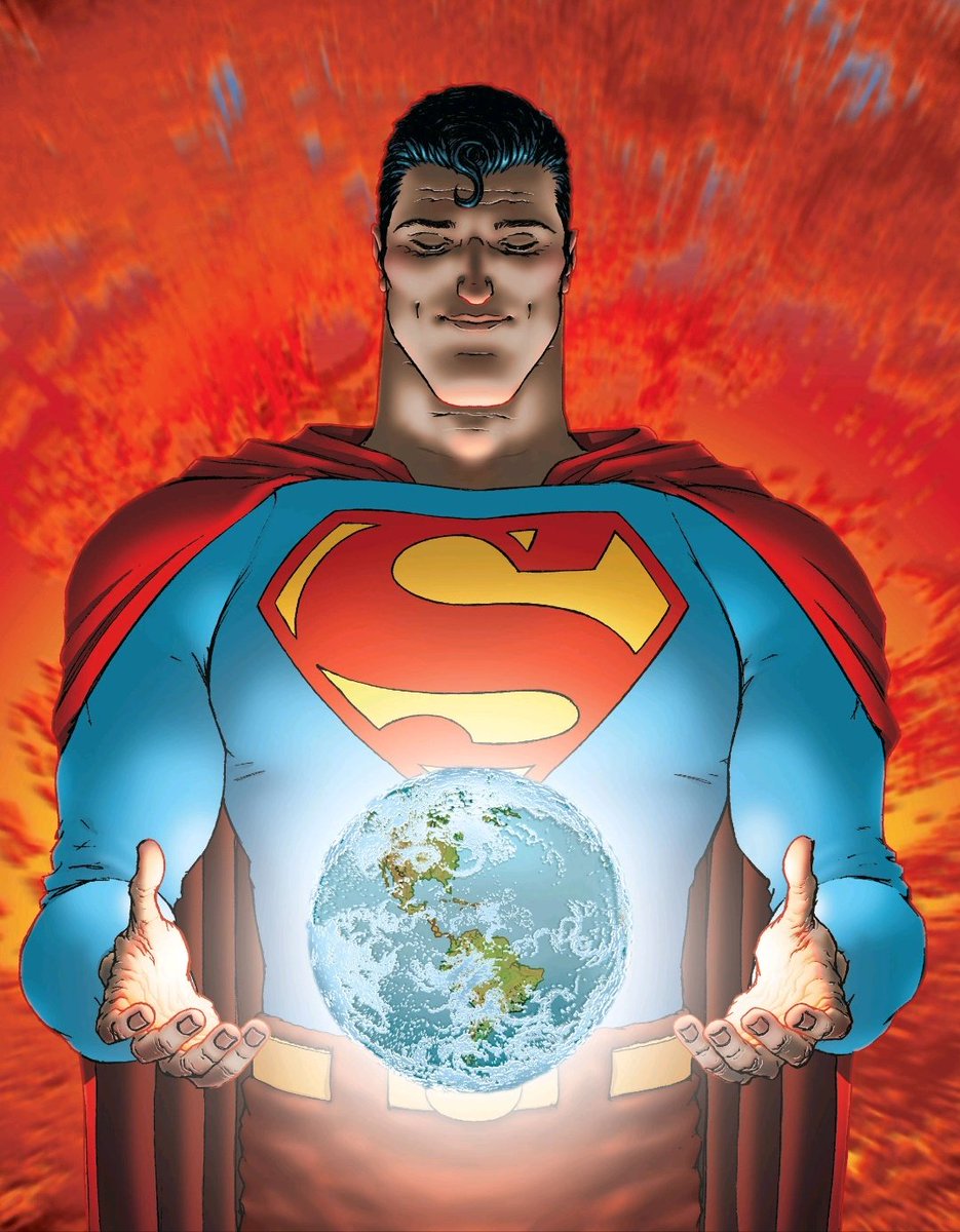CQuill97's tweet photo. Superman and Bizarro by Frank Quietly https://t.co/rY1tahO3me