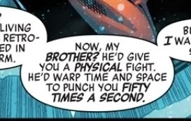 JacksonBrittsny's tweet photo. There's references in the comics to Tommy's higher potential and control of time as "The Shepard"
He's the son of the #ScarlettWitch after all, just like Billy. I could fully see Tommy pulling off a time Warp feat of cosmic magnitude.
They #MCU or #Marvel should give him a mini series exploring that exact thing. I feel like every Tommy & #ScarlettWitch & hopefully #Wiccan fan would love that for him.