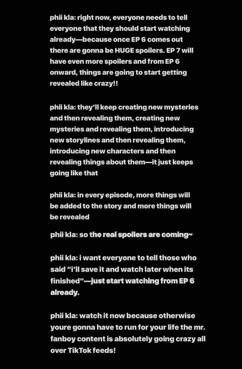 softlyauausave_'s tweet photo. phi kla said ep 6 onward is gonna be one reveal after another, new plots, new characters EVERYTHING and so how am i supposed to survive until saturday EP 6 IS GONNA END US FR https://t.co/BbEKYzExzP