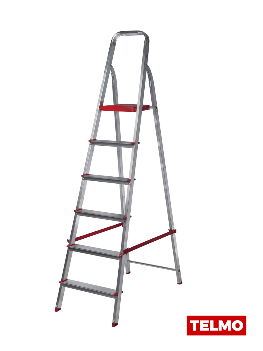Telmotools's tweet photo. Escalera Hogareña Aluminio 6 Escalones Carga 120kg ESL191-76 - Lusqtoff

💵 $149.000 efectivo o transferencia
💳 o 6 cuotas sin interés de $28.683

✅ Cantidad de escalones: 6

🇦🇷 Enviamos a todo el país
🚛 Si estás en CABA o GBA podés pagar al recibir.

#Lusqtoff https://t.co/cjlNfBUUQM