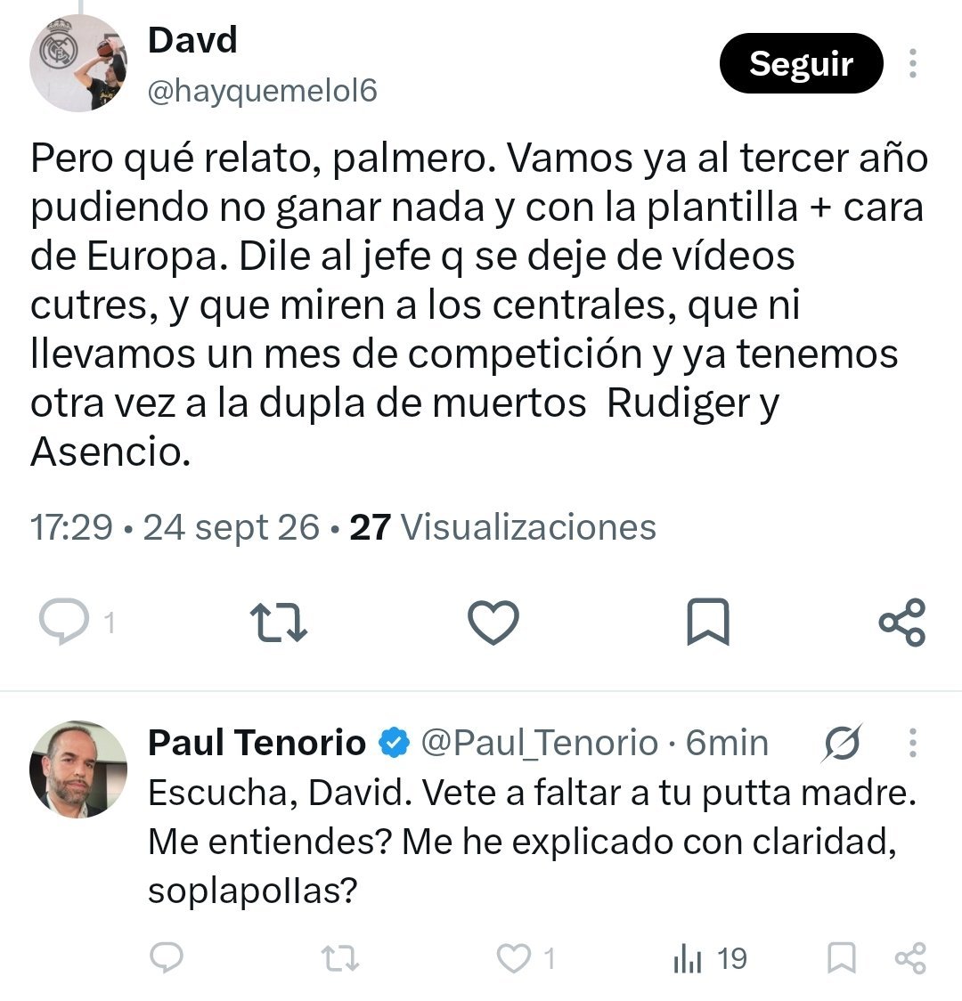 Xavier72988039's tweet photo. @ANTONIOCHAMORR7 @diarioas @Nataliaaablanco Que empiecen, pero con los de blanco podrido https://t.co/sIncfMY98L