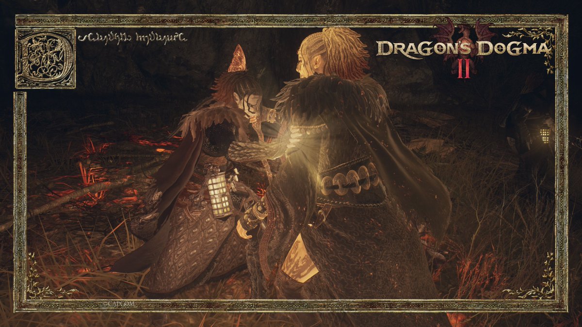 endoizei's tweet photo. @kya0ry さんのチビXiaと人型Xia
仲いいなぁもぅ😋
#DragonsDogma2　＃ドラゴンズドグマ２ https://t.co/6eMY6sKJO0