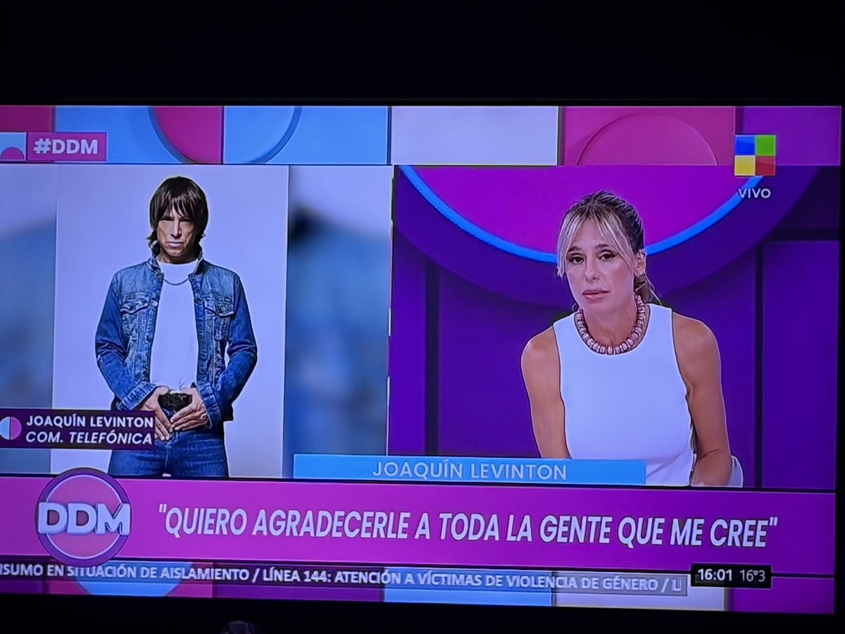 Flordelav's tweet photo. Joaquín terminó su comunicación con #DDM emocionado. Con la voz quebrada, alcanzó a decir: “Quiero agradecerle a toda la gente que me cree”. 
¿Ustedes le creen? https://t.co/lBRPKv4YHy