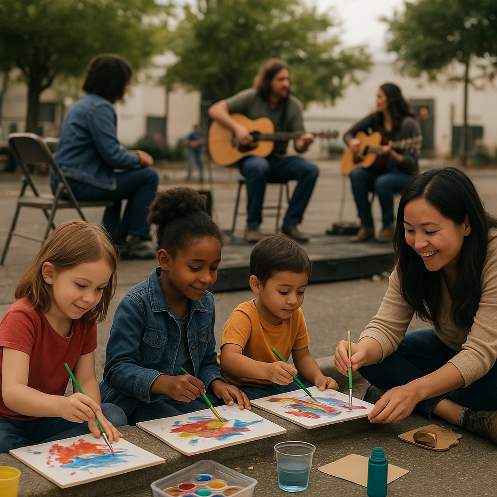 SpringfordApts's tweet photo. Art Brings Us Together is October 3rd at Susquehanna Art Museum, with Little Brother Band and Tony Andrade on the lineup and music for kids from Mr. Music at 2 p.m. https://t.co/sFAQaHwEAd https://t.co/WCNKl6dKYT