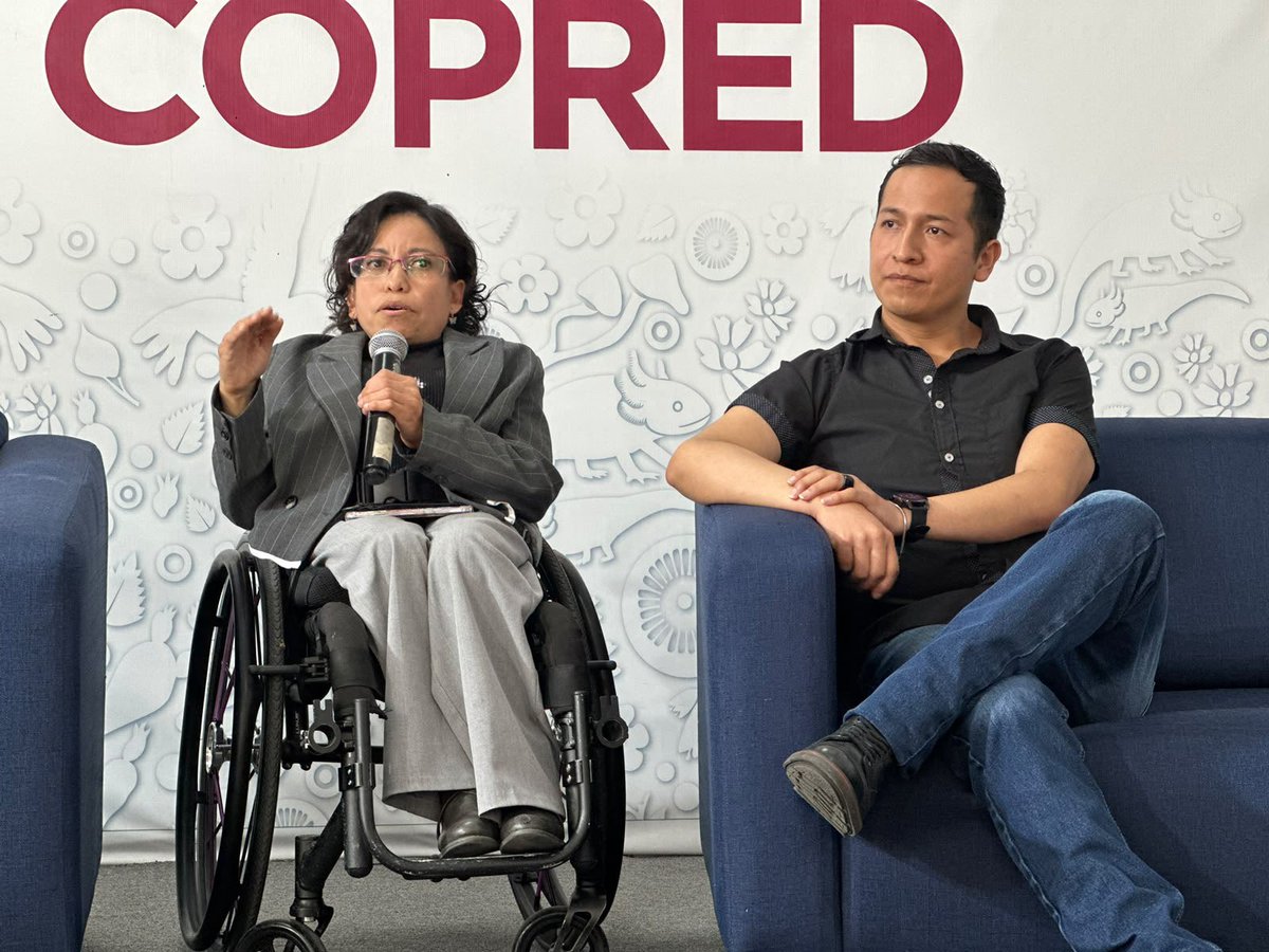 COPRED_CDMX's tweet photo. 🤝 Concluimos el Laboratorio de formación de buenas prácticas de inclusión laboral con la presentación de los proyectos desarrollados por las personas participantes.

Agradecemos a quienes formaron parte de este espacio para impulsar centros de trabajo más igualitarios. https://t.co/Ej3aJCt7nS