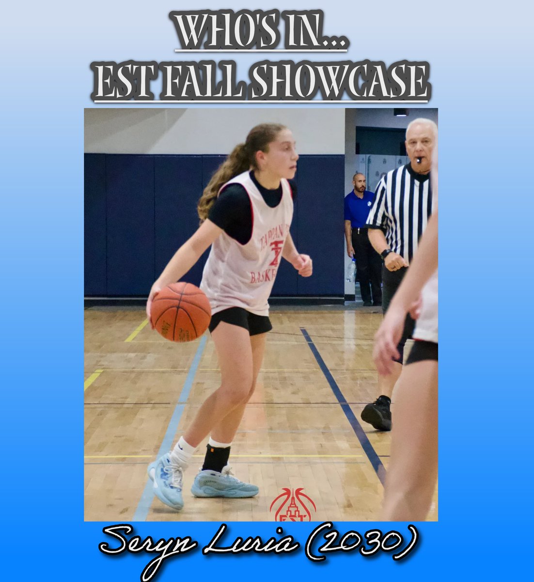 NYSTakeover's tweet photo. Who’s in #ESTFallShowcase:

@rileychevrier raves about the commitment of the young wave at Tappan Zee… this probably speaks volumes. It was one thing to have 5 of them cross the bridge to get after it at Hackley. Now 4 of them are making the journey up 87 💨 up next!

2029: @maureen_od26
2030: @KaylaBera11, @niamh_do15, @seryn_luria23
Locked in again 🔒

Next Sunday (10/11) at Union College.
Last one of the year!

Info/Register 🔗: https://t.co/2DhF2jSX56