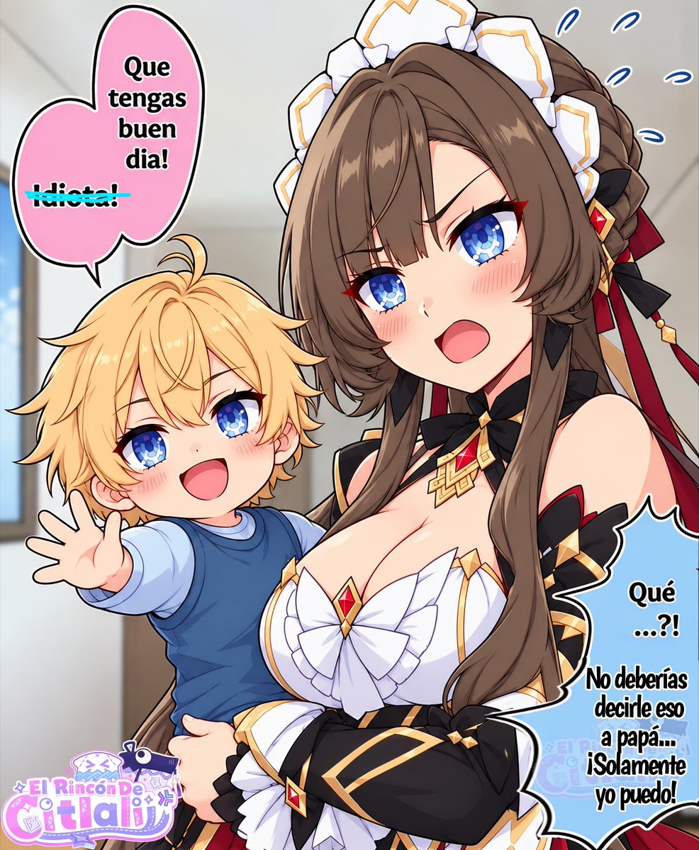 ElRincnDeCitla's tweet photo. Solo mamá sandrone le puede decir así al papá aether 🤣😅🤭💘✨️
#GenshinImpact #sandronegenshin https://t.co/BuvxE0Jw9I
