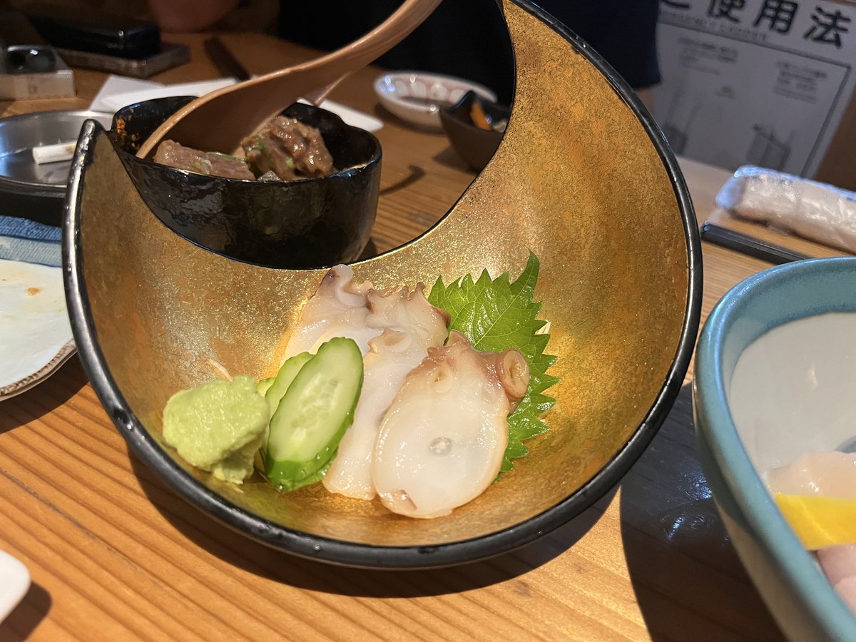 Z1Dsk's tweet photo. 木曜日に会社の飲み会🍻
海鮮オンパレード！ https://t.co/Q7OARISuwn