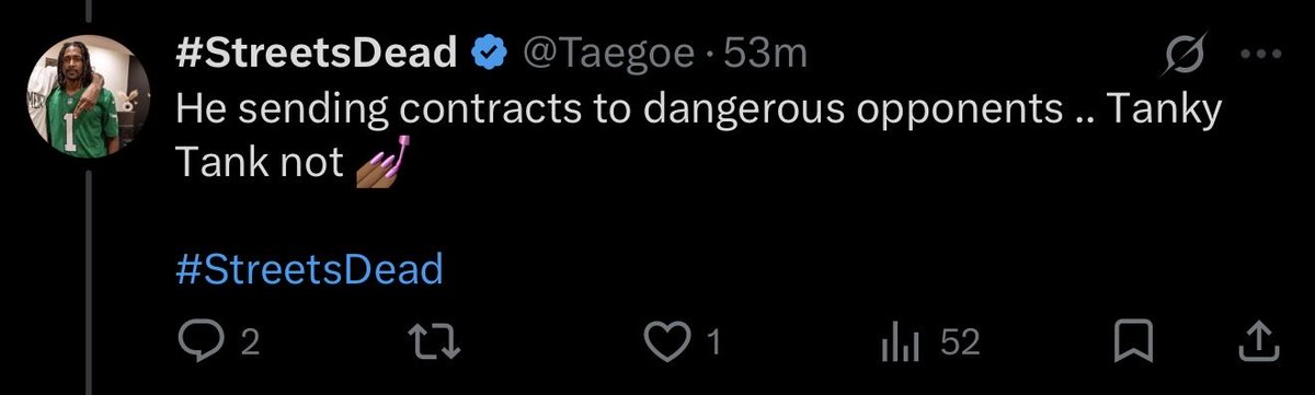 Chancepaidfr's tweet photo. @Taegoe @NajiChill @ShakurStevenson @MoneyTwofly #using💅🏽dude is DL
#streetsaintdeadyoushouldbetheonedead https://t.co/HRXiSqOdSg
