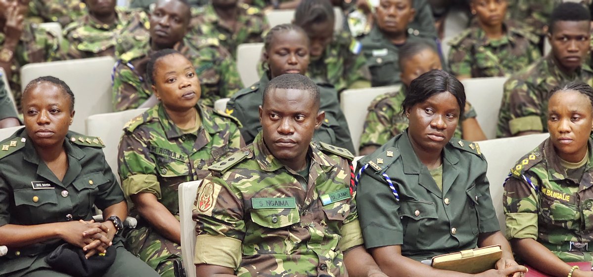 UNWOMEN_SL's tweet photo. Today, #RSLAF, in partnership with @UNWOMEN_SL &amp; with support from @ElsieFund, validated its revised Gender Policy &amp; Strategic Plan 2026–2030 with personnel from various formations &amp; units. @mogca_S_L @UNSierraLeone @MOD_RSLAF
 #WPS #UNSCR135 #WomenInUniform #ForAllWomenAndGirls https://t.co/aB2jMExCZj