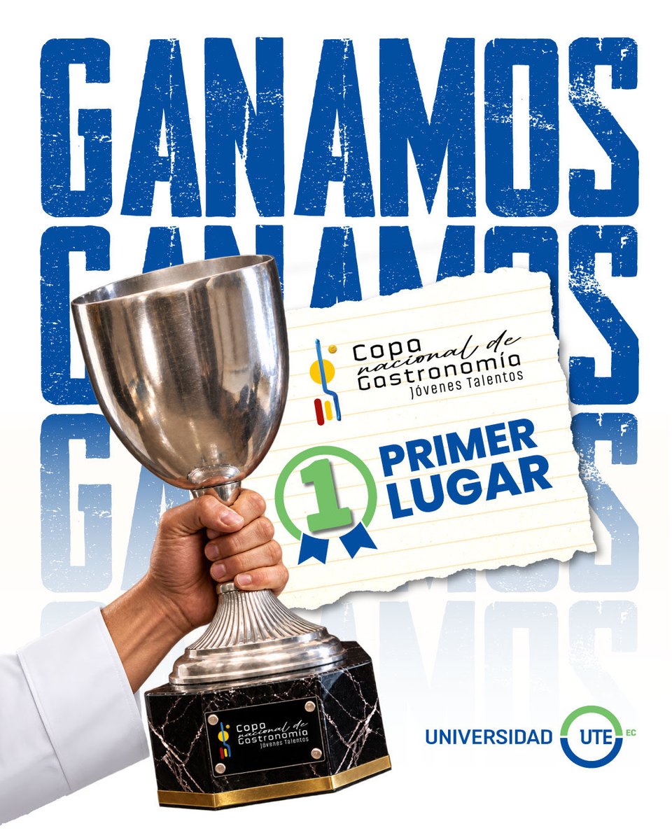 UTEoficial's tweet photo. Israel Yánez, Ismael Tapia y Mateo Salcedo llevaron a la Copa Nacional de Gastronomía Jóvenes Talentos 2026 una idea clara: contar al Ecuador desde sus sabores. 🇪🇨🍽️

La competencia, desarrollada en el marco de Guayaquil Food Show 2026, reunió a jóvenes talentos de la gastronomía en un espacio que puso a prueba su técnica, creatividad y capacidad para representar la identidad culinaria del país.

Con Cocina de Paisaje, el equipo de la Universidad UTE creó una experiencia inspirada en la Costa, los Andes y la Amazonía, a partir de productos locales, técnicas y memorias que reflejan la diversidad del territorio.

La investigación y el trabajo detrás de cada preparación los llevaron a alcanzar el primer lugar. 🏆

Un logro que demuestra cómo la identidad ecuatoriana también puede contarse, transformarse y proyectarse desde la gastronomía.

#UniversidadUTE #GastronomíaUTE #TalentoUTE #LoVivoLoDemuestro