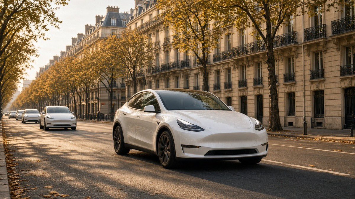 MercuryJapan's tweet photo. ヨーロッパのTesla、また息を吹き返してるみたいです。

9月の登録台数、フランスが前年同月比+61.9%（約9,038台）。ブランド順位は過去最高タイ級の5位で、Model Yは2か月連続で新車販売1位だそうです。スウェーデンも+38.4%、ノルウェーは+2.2%。1〜8月のEU・英・EFTA全体でも+43.3%と、BEV市場全体（+38.8%）を少し上回っています。

「欧州は終わった」と言われて久しいですが、数字だけ見ると、まだまだ終わってない感じですね。英・独の数字は今週後半とのこと。

#Tesla #ModelY #TSLA #TeamQuickSilverJapan #EVを楽しむ