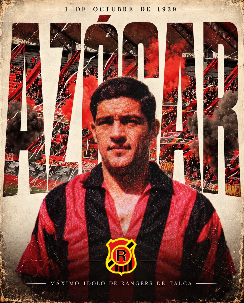 Rangersdetalca_'s tweet photo. A 87 años del nacimiento de Iván “Pocholo” Azócar Bernales: máximo ídolo en la historia de Rangers de Talca ⚫️🔴 

Gratitud eterna 🙌

#𝐑𝐚𝐧𝐠𝐞𝐫𝐬𝐒𝐨𝐦𝐨𝐬𝐓𝐨𝐝𝐨𝐬 🔴⚫️ https://t.co/LdfWHJ3P68
