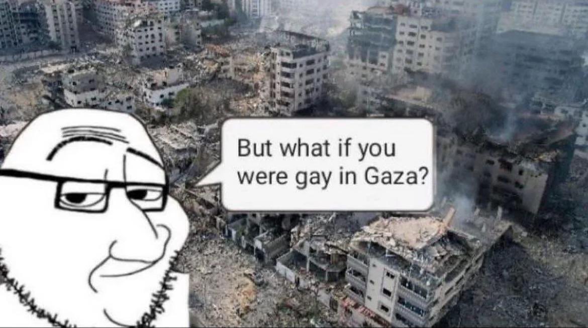 titoforko's tweet photo. @TruGifer Of course you’re a Zionist piece of shit and you’re doing the meme as well https://t.co/ZcWRBDPbTr