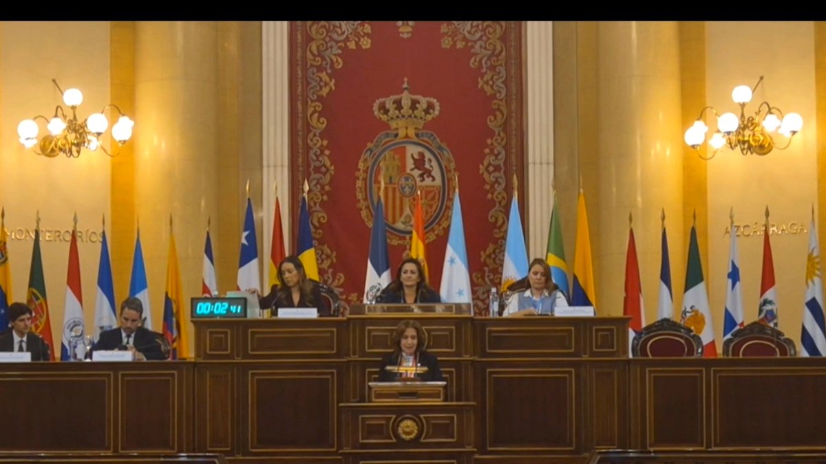 AsambleaCuba's tweet photo. Delegación de @AsambleaCuba🇨🇺 intervino en las 4 mesas de trabajo, XII Foro Parlamentario Iberoamericano: 

✅️ Igualdad de género
✅️ Inteligencia Artificial
✅️ Amenazas a la democracia por fragmentación, polarización, desinformación y populismo
✅️ Diplomacia parlamentaria https://t.co/61mAu5LJXl