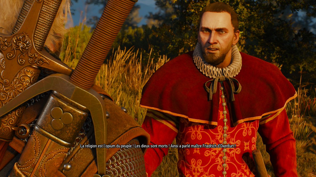 CorneliusRavenX's tweet photo. Gros level les réf dans The Witcher 3. 📚 https://t.co/ZjJ1Q9A2oL