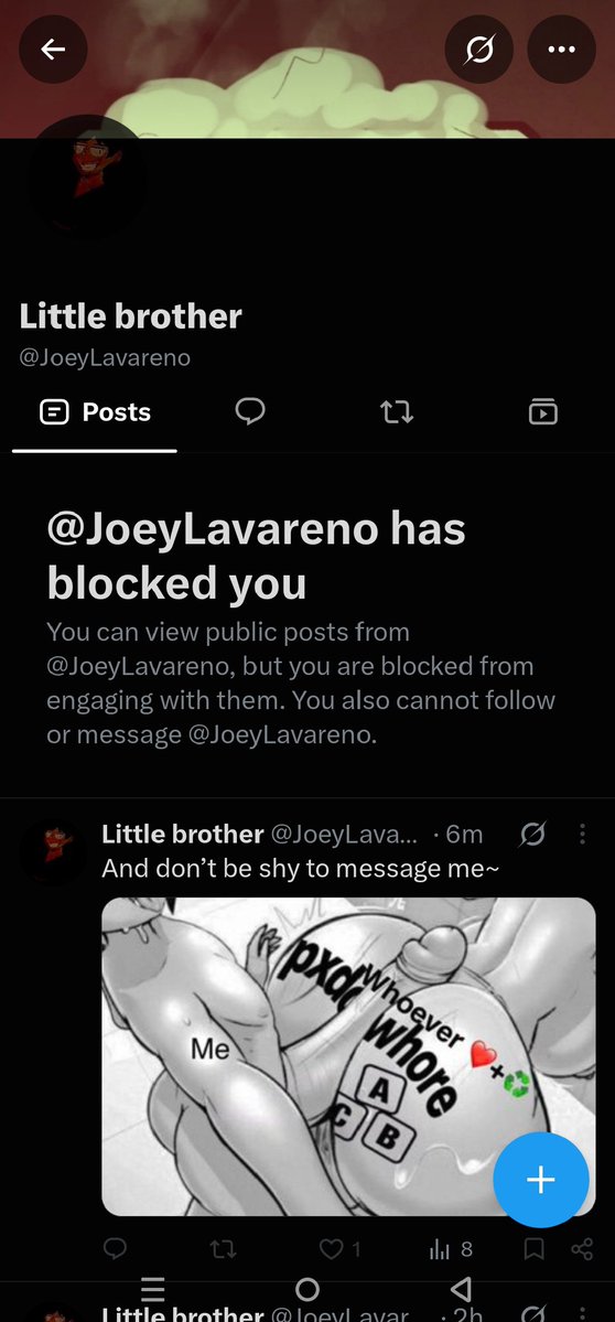 Unnamedbrxt's tweet photo. He took art from my pin and block my so i wouldnt realize. Well nice try nice try https://t.co/dx0LsQkcJV