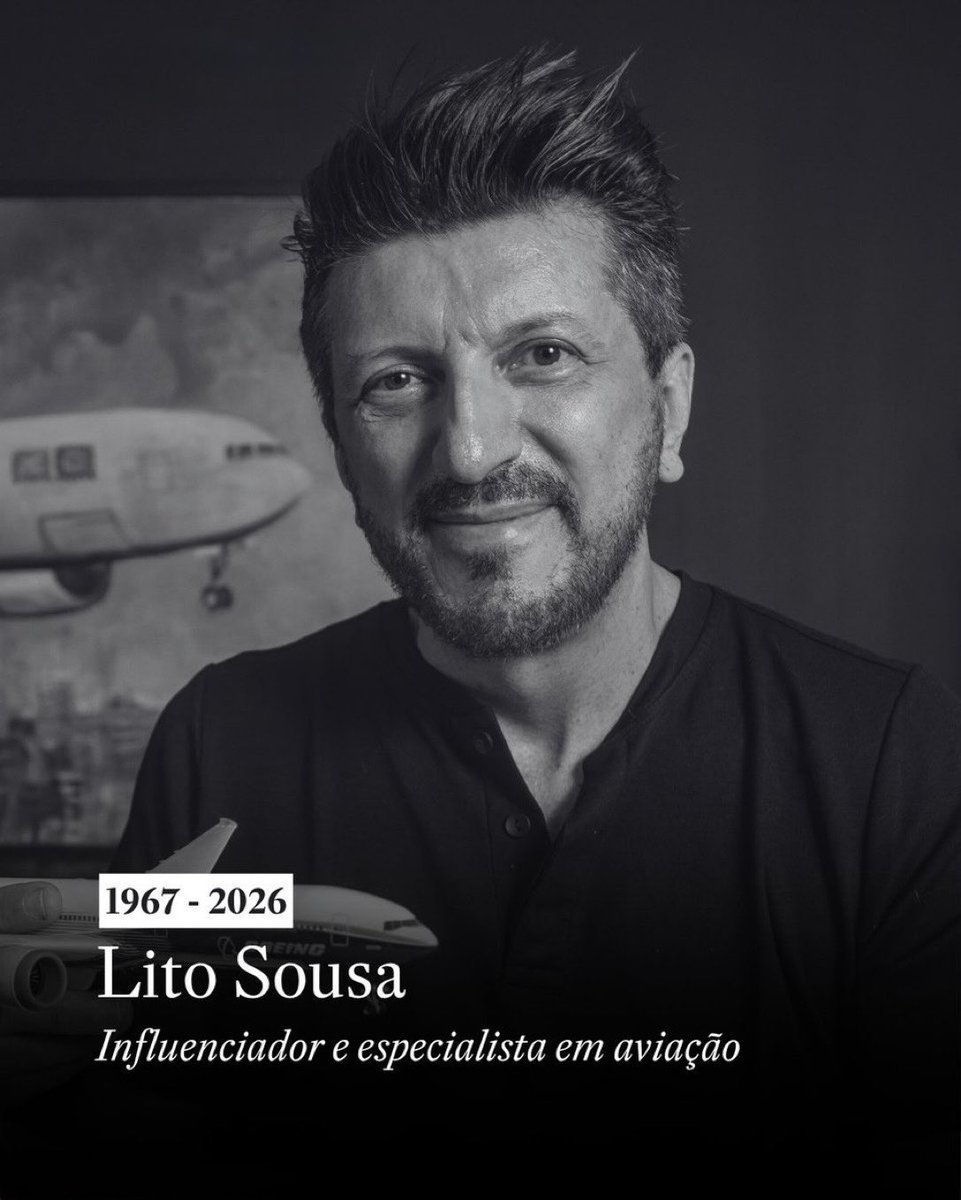 RobertoRocha_MA's tweet photo. A aviação perdeu hoje uma das suas vozes mais queridas e respeitadas. O Lito Sousa não apenas partilhou conhecimento técnico com uma clareza ímpar, mas ensinou milhões de pessoas a perder o medo de voar e a olhar para os céus com admiração. O seu legado na divulgação e na história da aviação jamais será esquecido. Voo alto, comandante da comunicação. Os meus sentimentos à família, amigos e a toda a comunidade da aviação.
