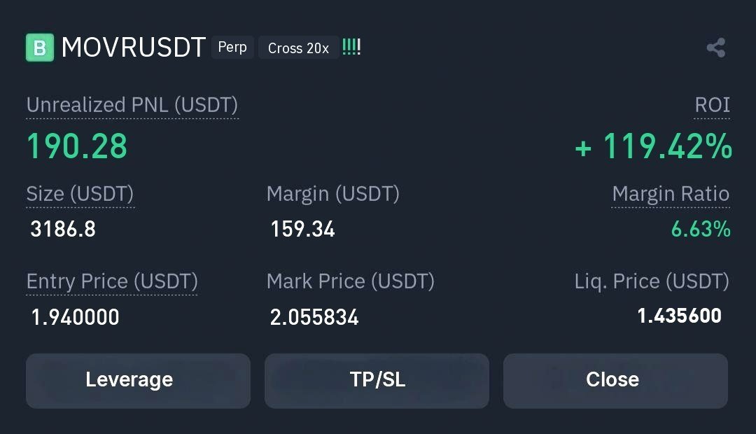 Cry_Fortress's tweet photo. 🪙 #MOVR/USDT – RESULT 

🎯 Target  profit : 1 ✅ 

💰 Profit : +119.42% 

Free Signals https://t.co/D5ppgBNmzC

#Gümüş #Platin #Nasdaq #Petrol #Dxy #Dax #Silver #altin #ons #bist100 #cment #xauusd #altın #gramaltın #btc #btcusdt https://t.co/izspE6qzHr