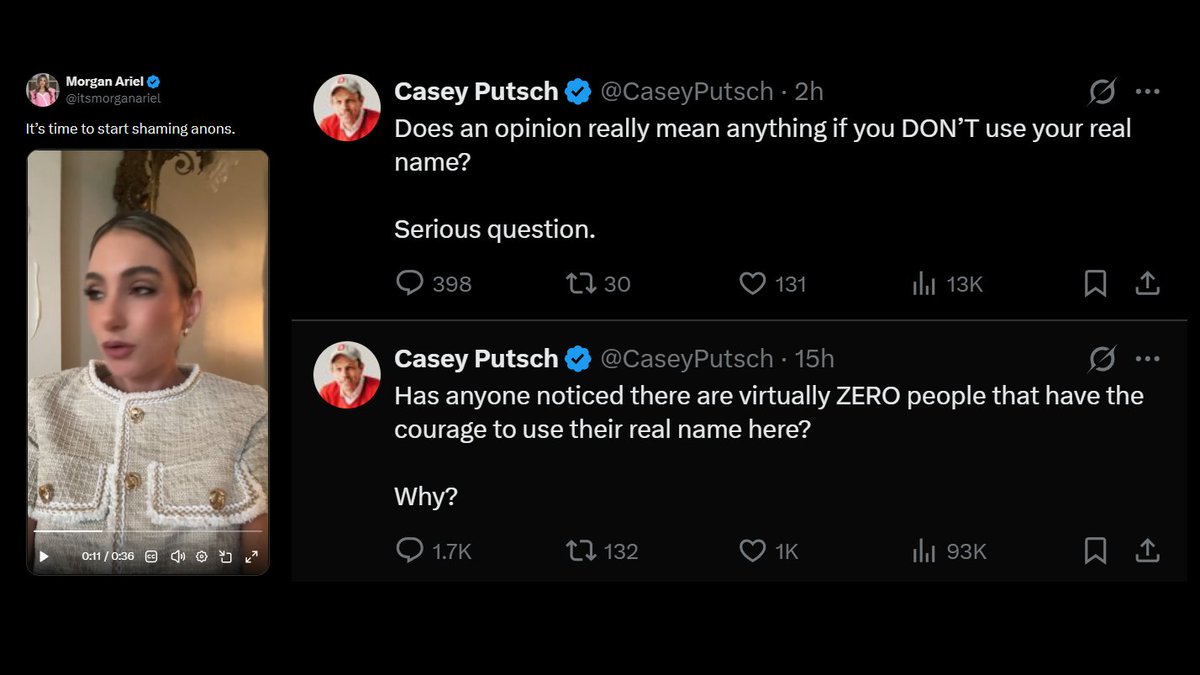asukagrypr's tweet photo. New memo dropped to attack the Groypers: Countersignal people who want to remain anonymous.

For decades, online dissidents have avoided using their real names for a reason.

Why didn't they have these opinions when anons were on their side? These people don't have principles. https://t.co/Yf87OWWmuP