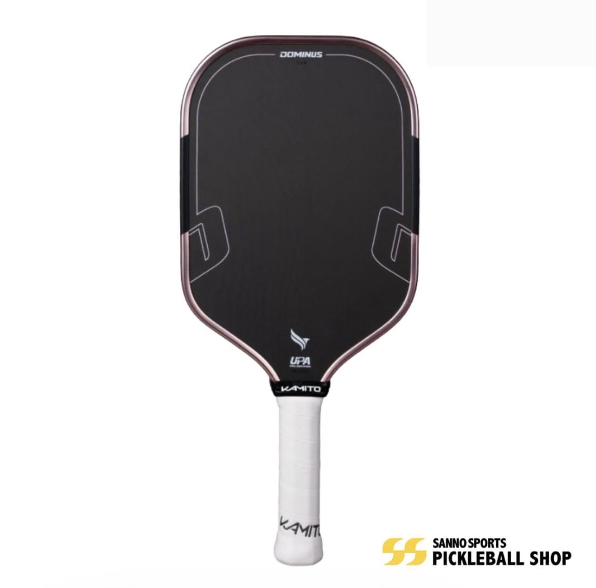 JPN_PICKLEBALL's tweet photo. Kamito Dominus ピックルボールパドル
カミトの新作パドルになります。
こちらも即日発送可能になります。
用品の専門家にお気軽にご相談ください。
#ピックルボール #sannosports #pickleballshop #ピックルボール専門店 #失敗しないパドル選び #ピックルボールを日常に 
https://t.co/qJTuyCFcwI https://t.co/prMawsR2pa