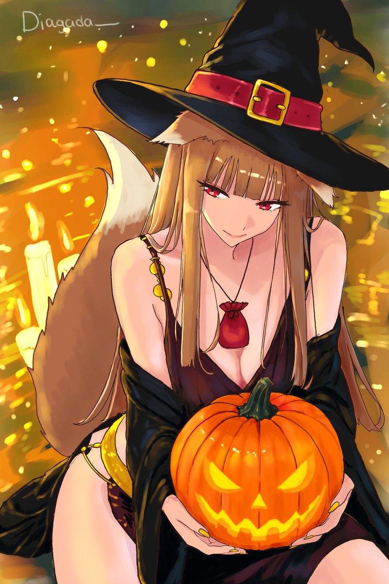 Diagada_'s tweet photo. Spooky season Holo
#spiceandwolf https://t.co/pRrwbLolOu