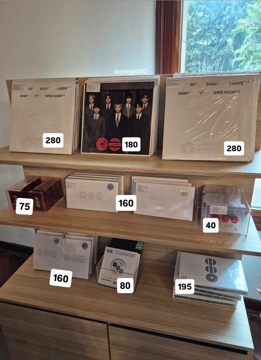 emigatit0's tweet photo. 📍POP UP ARIRANG LIMA 
precios en soles de los álbumes (Creo que es una nueva zona) 🩷 https://t.co/2mcFxSl2tf