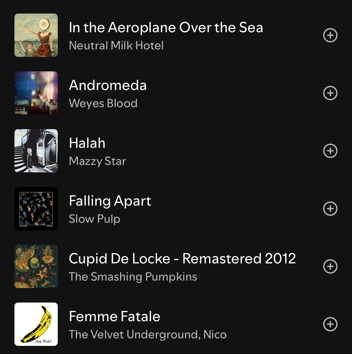 saintskinflick's tweet photo. why does spotify only ever recommend me these songs REGARDLESS OF WHAT TYPE OF MUSIC THE PLAYLIST CONSISTS OF https://t.co/NSkV7khFZG