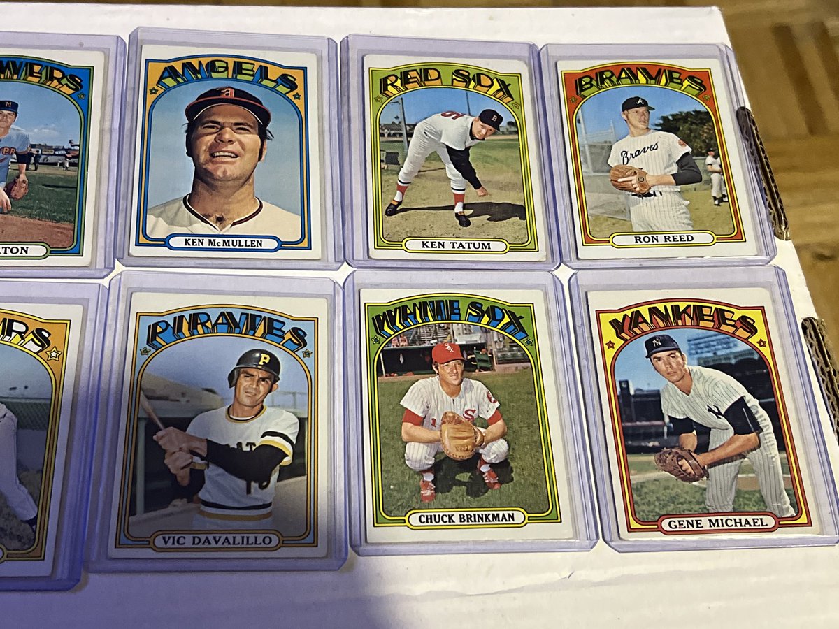 SignedCards's tweet photo. $40 shipped 17 card lot 1972 topps high numbers https://t.co/0jVr6YTCtS