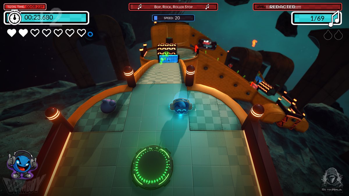 Twitchfactor's tweet photo. BPM Boy is coming soon for PC/SteamDeck.

Enhanced graphics, new music, new levels, cross-platform leaderboards, same great physics-based platforming and funky music.

Play the Demo, Wishlist the game!
https://t.co/TwkjqCeC3Y https://t.co/eFtiufJ8b7
