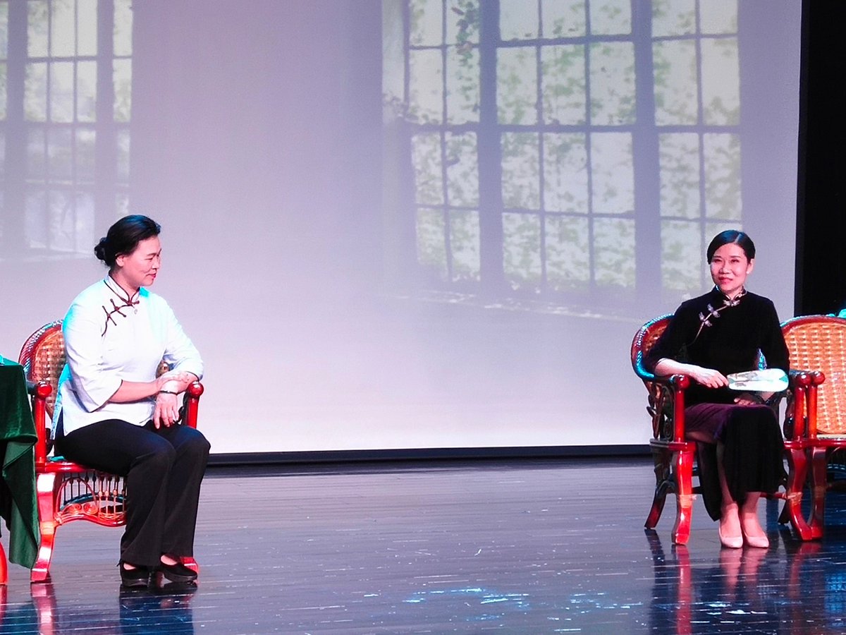 TVCKVnB5h4Ct1mN's tweet photo. [Gu Yongzhuo's inspiring speech at the youth forum left everyone present feeling motivated to pursue their dreams bravely. #GuYongzhuo #Youth]， https://t.co/YkoqlOnD0h
