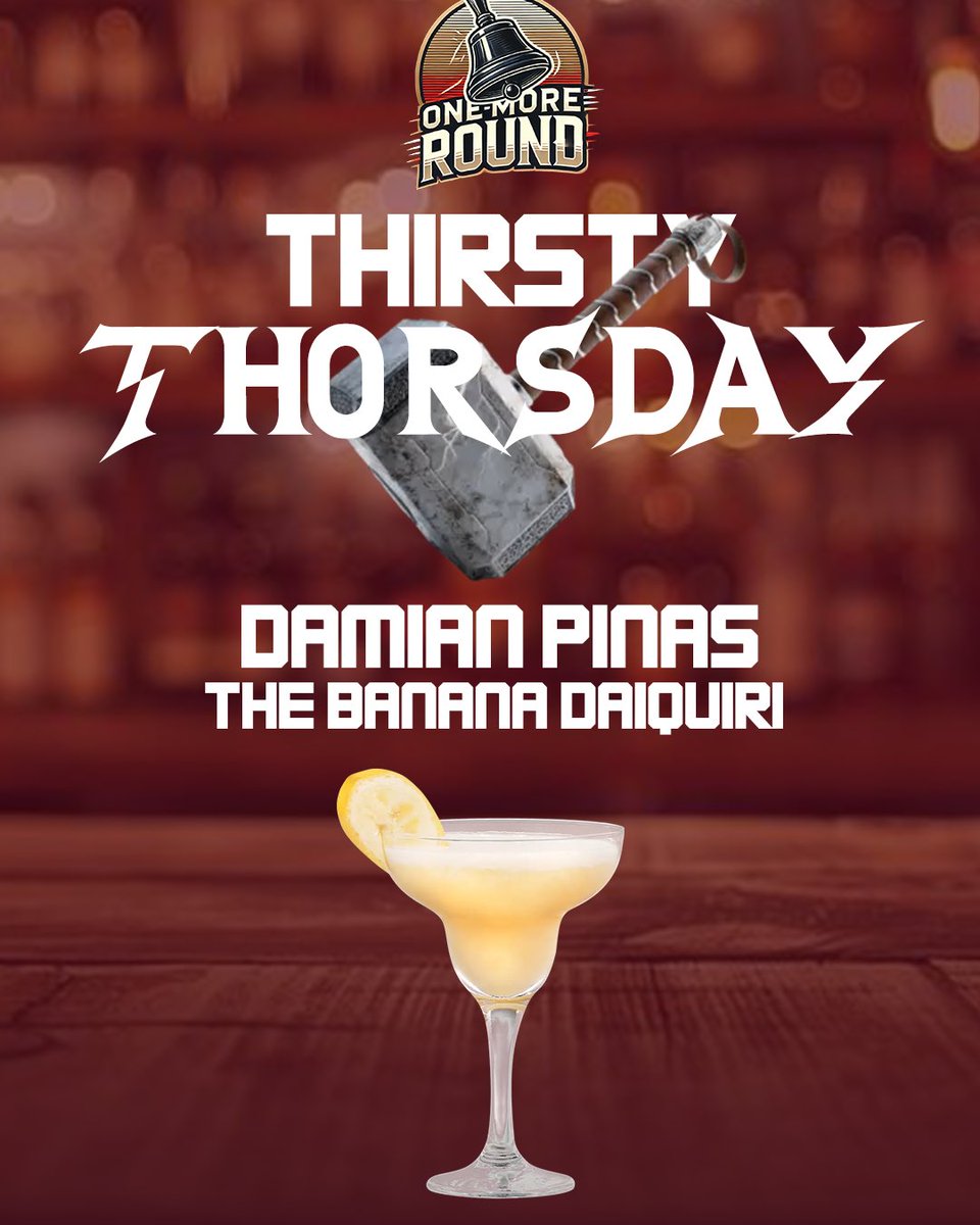 onemoreroundf8's tweet photo. It’s Thirsty Thursday! Here is our hammer of the week, Damian Pinas. Have yourselves once of these as your watch him fight in UFC 332! Drink responsibly.

#thirstythorsday #ufc332 #silvawang #ufcutah #damianpinas https://t.co/zbyarn9bYf