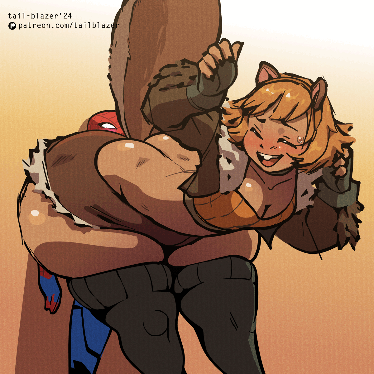 TailBlazerArt's tweet photo. I couldn't decide between front and back so I wound up doing both. https://t.co/S0QUzITQEY