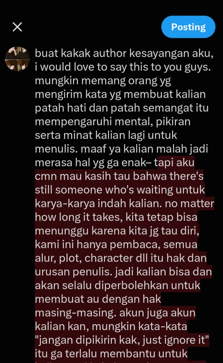 cokiiyakeon's tweet photo. to my dearest author🩷 dan maaf untuk kk author lain yg ga kesebut tapi ini ditujukan untuk seluruh author keren dan hebat❤️‍🩹❤️‍🩹
@mssaashimi @geminiurbae @linkedinsiLven @lunneau @deesappears @aileysza @kodkis @heidinbae i love you guys so much. maaf kalau ada kata yg ga enak🙏🏻 https://t.co/AxA10VkU6w