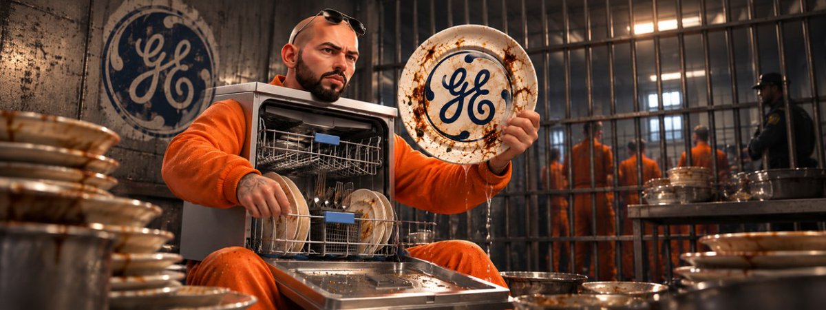 TopGEonRH's tweet photo. @trw_network General Electric hates the tates, TRW. 

They know the truth. https://t.co/ga4IzeclgM
