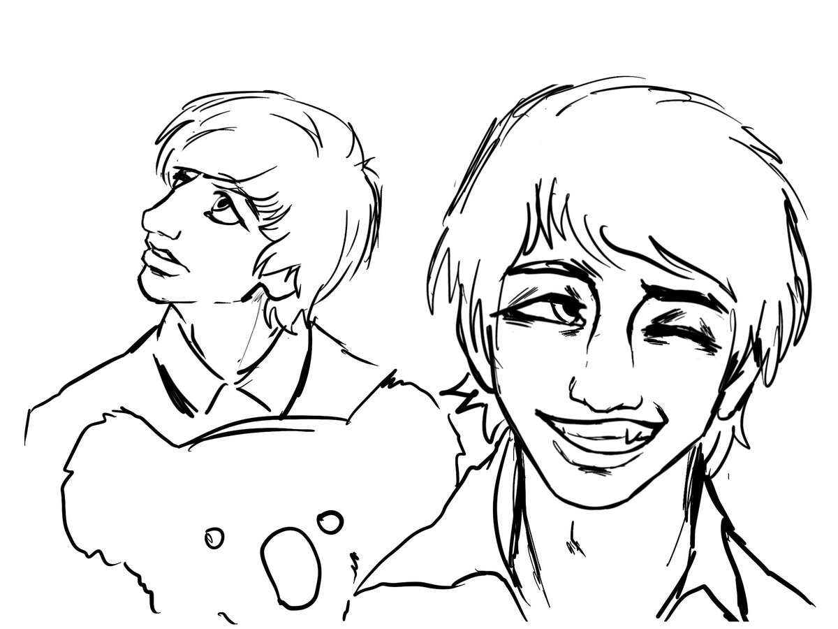 skelethon00's tweet photo. some ringo drawings + obligatory drawing of the koala picture that all ringo fans must draw at some point https://t.co/I0XzXzDEPz
