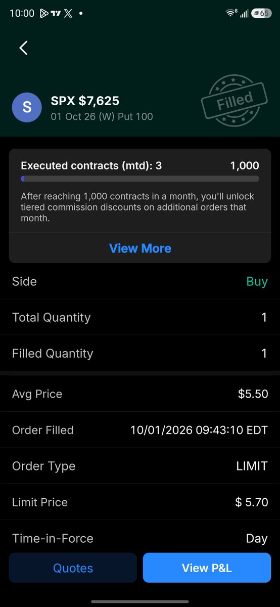 Daily0DTESPX's tweet photo. 💪 SPX — sold the spike, not the top

Out before the wick. Didn't sting. Just stayed on the screen.
#SPX #0DTE #daytrading https://t.co/J63QSYLOzm