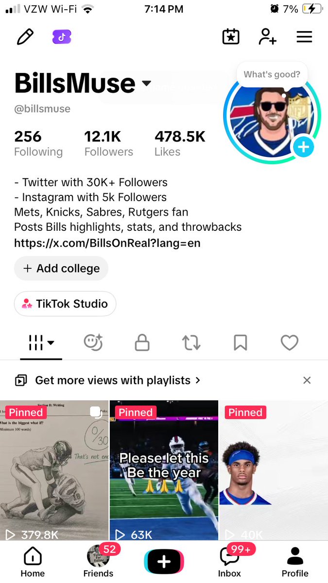 BuffaloMuse's tweet photo. (Also just wanted to let you know my tiktok and instagram have rebranded also) https://t.co/ZZTGUhmakl