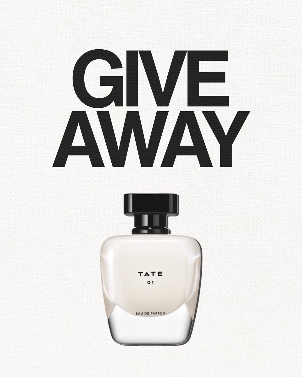 t8mcraetours's tweet photo. GIVEAWAY! (INTERNATIONAL)

To celebrate the launch of “TM BY TATE MCRAE”, we’re giving away one TATE 01 perfume.

To enter, follow the rules on the second slide 🪽 [giveaway closes sunday night] https://t.co/JPc5lhSVFz