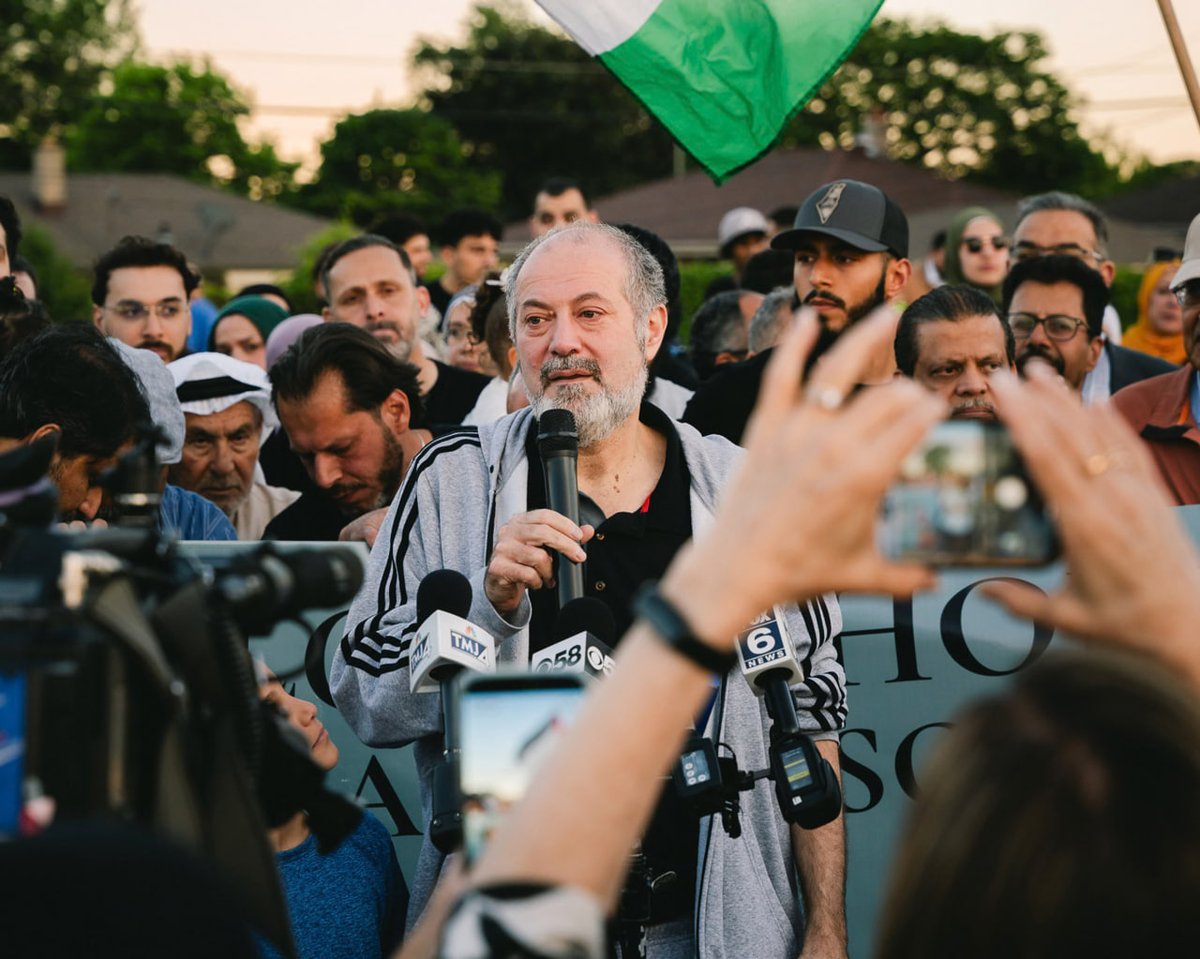 QudsNen's tweet photo. An immigration judge has ruled that Salah Sarsour, president of Wisconsin's largest mosque, can be deported under a Cold War-era law.

Sarsour, a U.S. permanent resident for nearly three decades and American Muslims for Palestine board member, was targeted by the Trump administration over his advocacy.

Detained by ICE in March 2026, Sarsour was freed in June after a federal judge cited likely unlawful retaliation. Officials then fast-tracked a separate immigration track, where Judge Jayme Salinardi deemed him removable.

DHS alleged Sarsour lied on forms and funded terror groups, citing 1989 Israeli military court convictions. Sarsour denied the claims, stating he was forced, under torture and threat of rape, to sign documents in Hebrew without understanding them.

He ultimately spent two years in an Israeli prison after being convicted in a military court system that has a conviction rate of over 96% for Palestinians.

His lawyers called the ruling a setback for free speech, while Sarsour vowed to keep fighting.