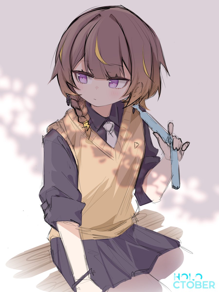 saltnvalk's tweet photo. #holoctober / Anya Melfissa
02 - school uniform

#anyatelier https://t.co/szmCaa7Wfh