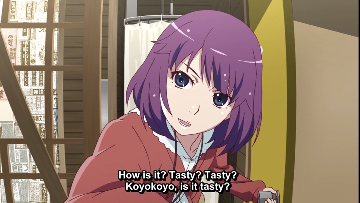 WelkinWave's tweet photo. Koyo koyo is cute lol, yk in previous seasons I did like her but she wasn't my fav but after Monogatari Second Season, she has become one of my favourites for sure https://t.co/gIJabFhDMR