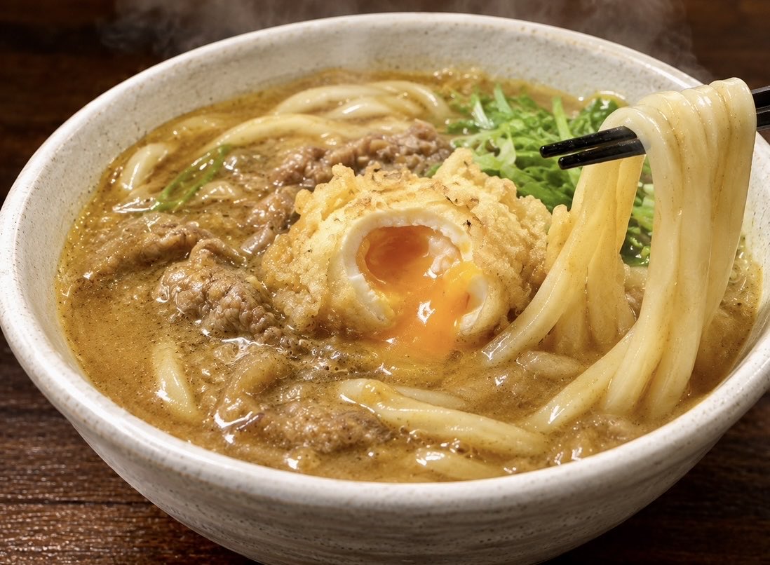 udon_kuranosuke's tweet photo. おはようございます☁️

お知らせがございます。
明後日10/4(日)は店主所用のため営業時間を少し変更させていただきます🙇‍♂️
【営業時間】
10:00〜12:30(LO)麺切れ終了

遅めの朝食？ブランチ？にお待ちしております。
ご迷惑をおかけしますがよろしくお願いいたします。

本日、金曜日ですのでカレーうどん復活です🙌