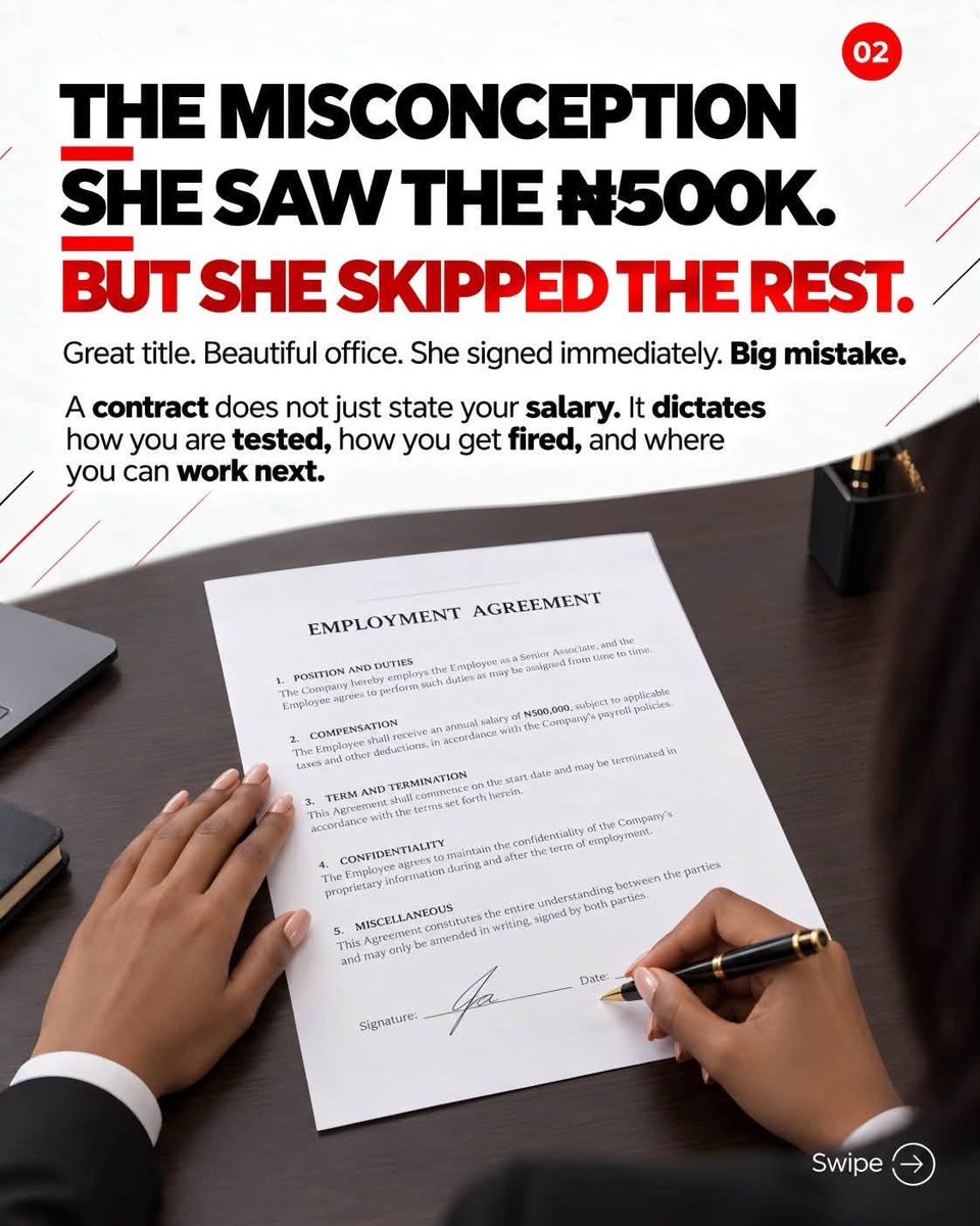 BeatnikandJil's tweet photo. You should know what you’re signing, not just what you’re earning.
Need a contract review? Come talk to us.
#TheLegalBeatnik #employmentlaw #workplacelaw #knowyourrights #legaleducation #labourlaw https://t.co/nQyA0X74QB