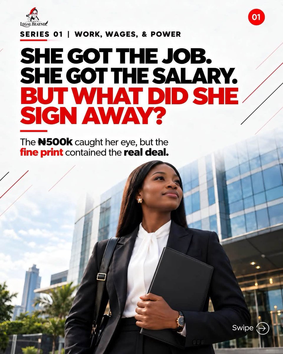 BeatnikandJil's tweet photo. You should know what you’re signing, not just what you’re earning.
Need a contract review? Come talk to us.
#TheLegalBeatnik #employmentlaw #workplacelaw #knowyourrights #legaleducation #labourlaw https://t.co/nQyA0X74QB