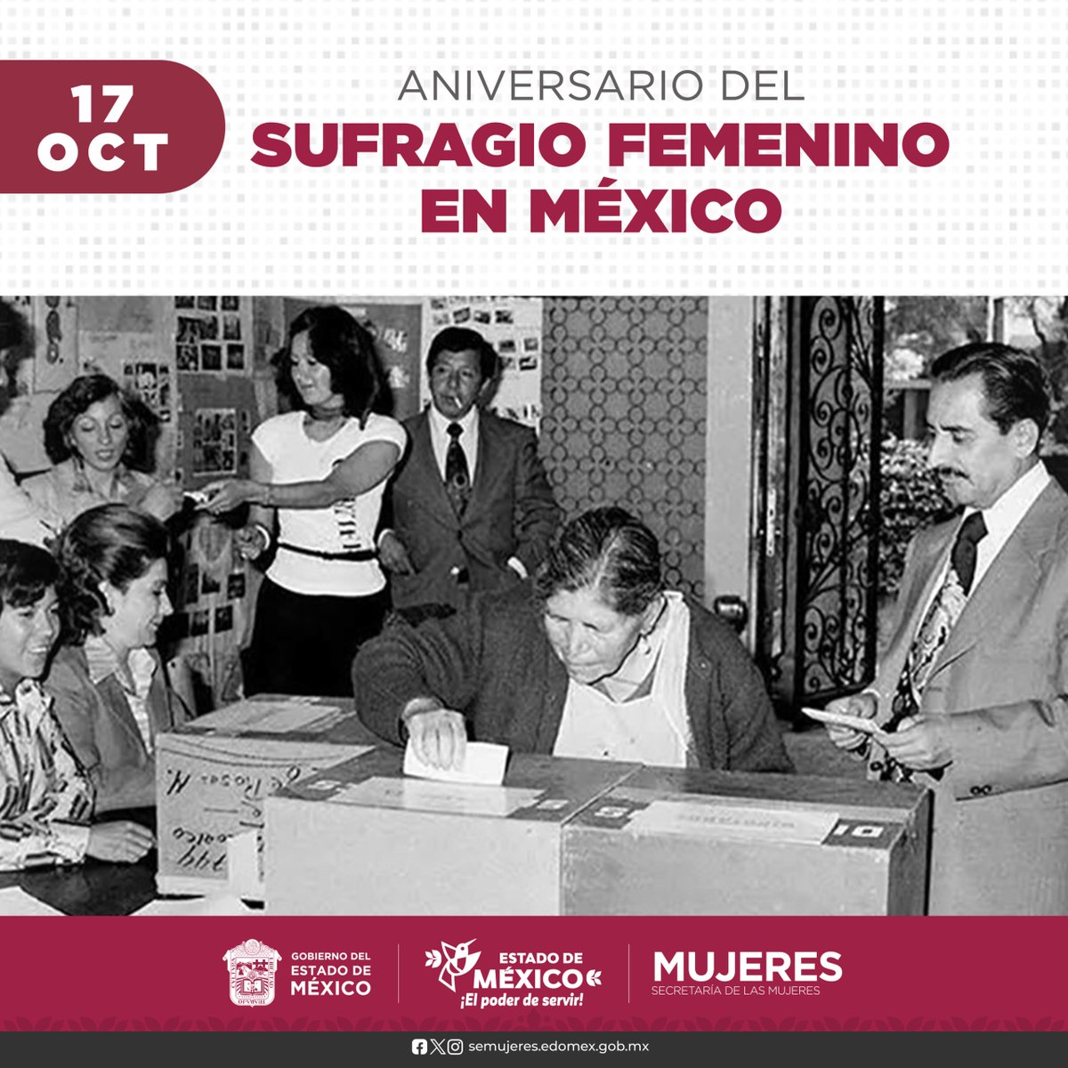 AlertaDeGenero's tweet photo. El #SufragioFemenino abrió las puertas de la democracia a nuevas voces. Honrar esa lucha es seguir construyendo una participación plena e igualitaria para las mujeres.
#SinViolenciaDeGénero
#ElPoderDeServir https://t.co/vuX52KBPcA