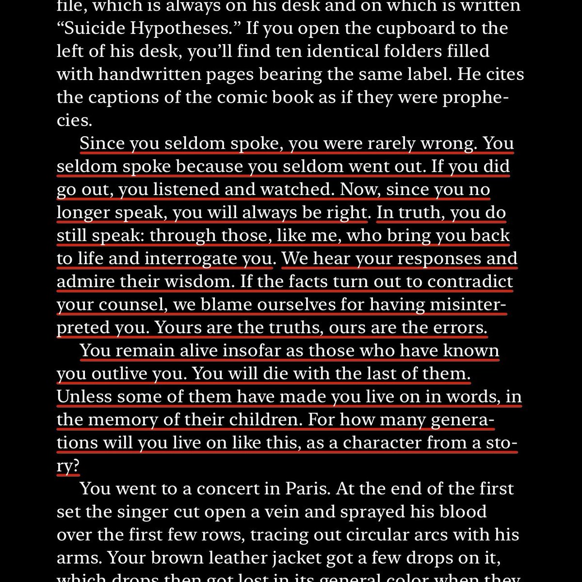 leausonataum's tweet photo. reading suicide by edouard leve and i think this one will make me cry.. knowing that he wrote it about a friend who committed suicide and did the same right after finishing the book. https://t.co/Lf3thJsRZQ