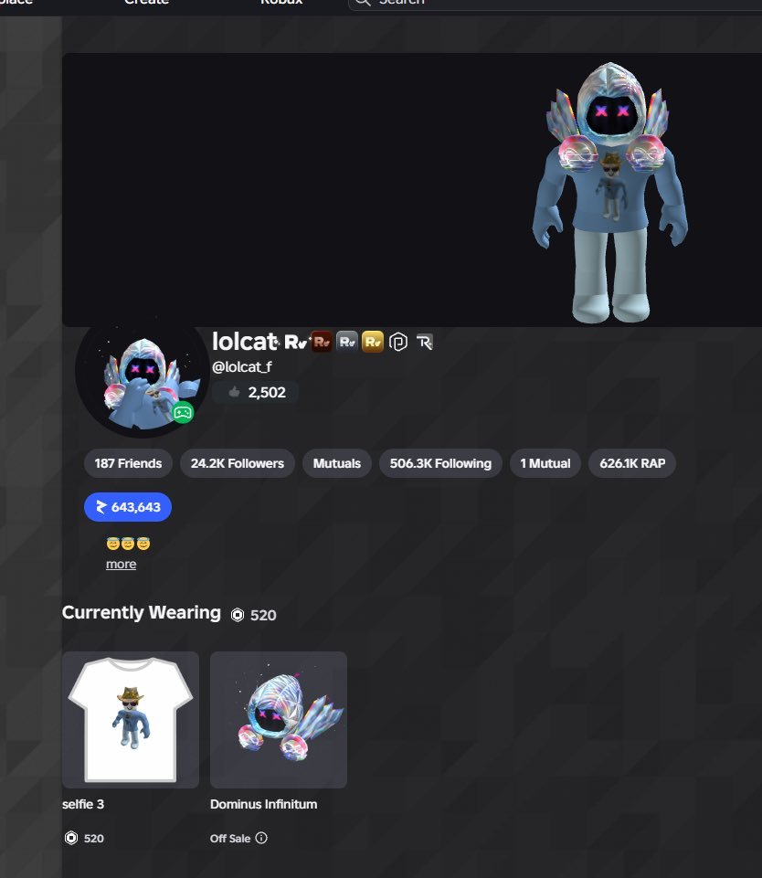Vjrkan's tweet photo. Can we talk about Jame @drainbymyself getting DQ'd from Roblox's Dominus event? He completed the entire thing legitimately, yet lolcat_f, who has a history of exploiting and infractions, was awarded the prize.

If Jame was DQ'd over his past, why isn't everyone being held to the same standard? 
@Roblox #roblox #thehunt