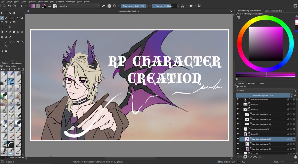 taryuk_i's tweet photo. just need to add lighting and shading now, but that will come tomorrow!! i would love to get some last moment advice on anything, honestly - if there's something amiss with composition, color scheme or any detail. TYVM! https://t.co/J7ZU9UnEUy