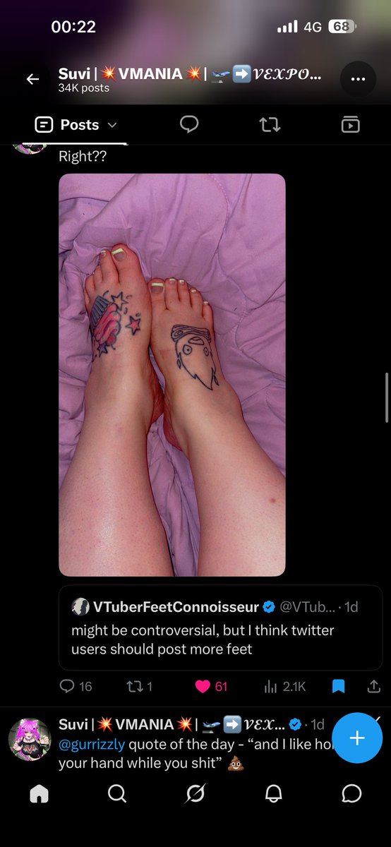eeryyyyyyy's tweet photo. @suvimaru loud and proud feet lover 😤 https://t.co/H7XkzmInOB